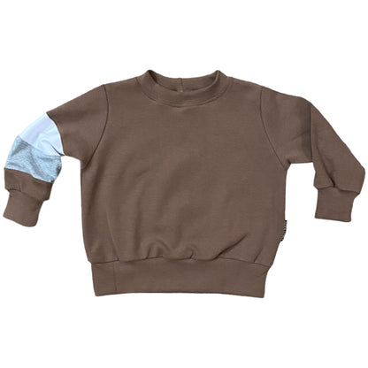 Brown Little Kids Pullover