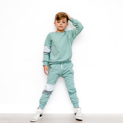 Aqua Little Kids Pullover