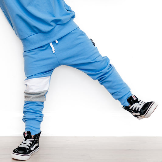 Blue Little Kids Joggers/Trousers