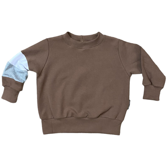 Brown Big Kids Pullover