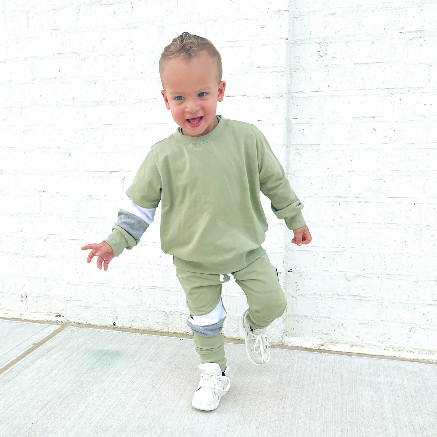 Pistachio Little Kids Joggers/Trousers