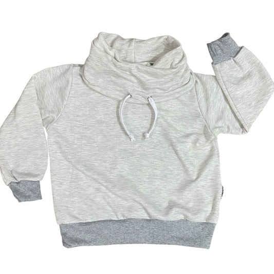 Heather Light Grey Cowl/Hoodie